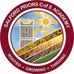 Logo for Salford Priors CofE Academy